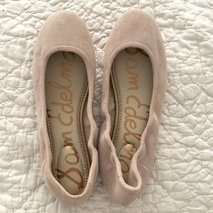 Blush ballet flats/ never worn